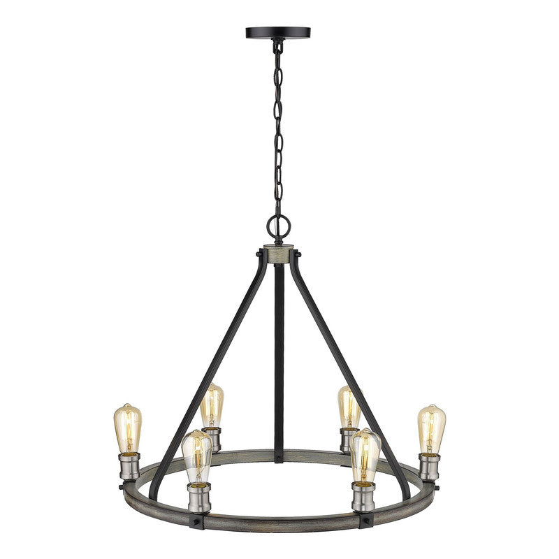 Z-Lite 472-6 - Kirkland 6 Light 25" Chandelier