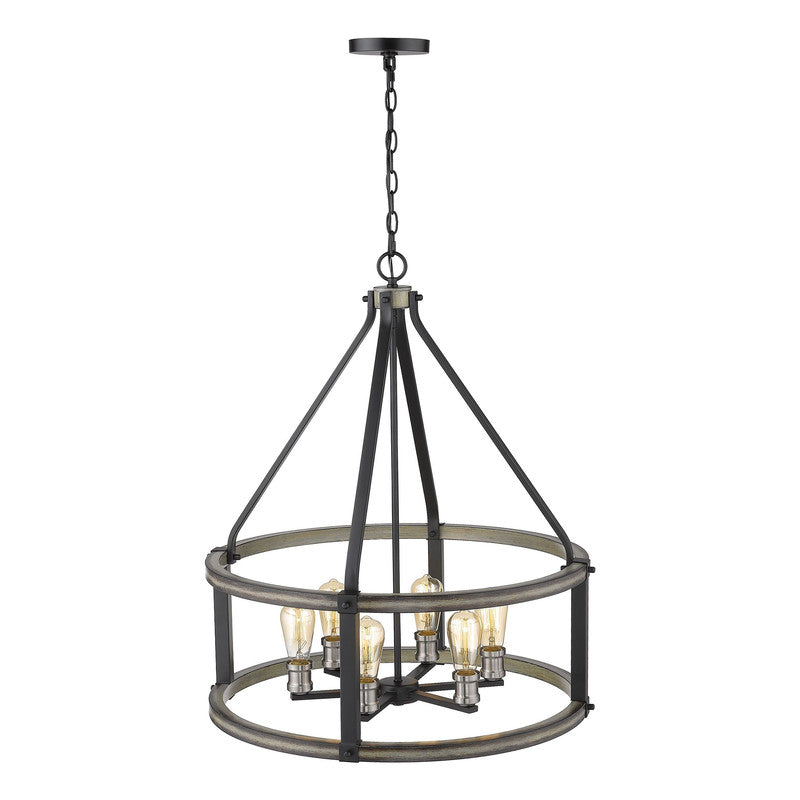 Z-Lite 472-6D - Kirkland 6 Light 25" Pendant
