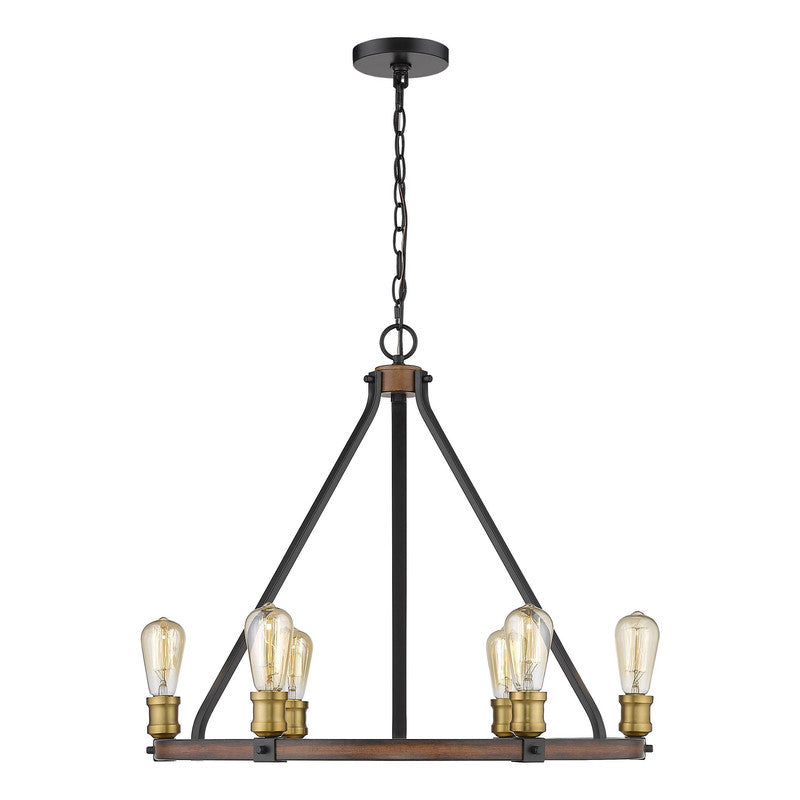 Z-Lite 472-6 - Kirkland 6 Light 25" Chandelier