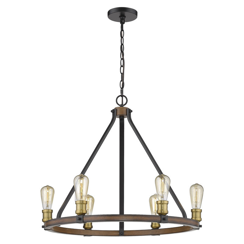 Z-Lite 472-6 - Kirkland 6 Light 25" Chandelier