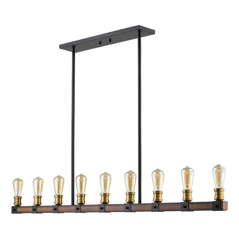 Z-Lite 472-9L - Kirkland 9 Light 56" Chandelier