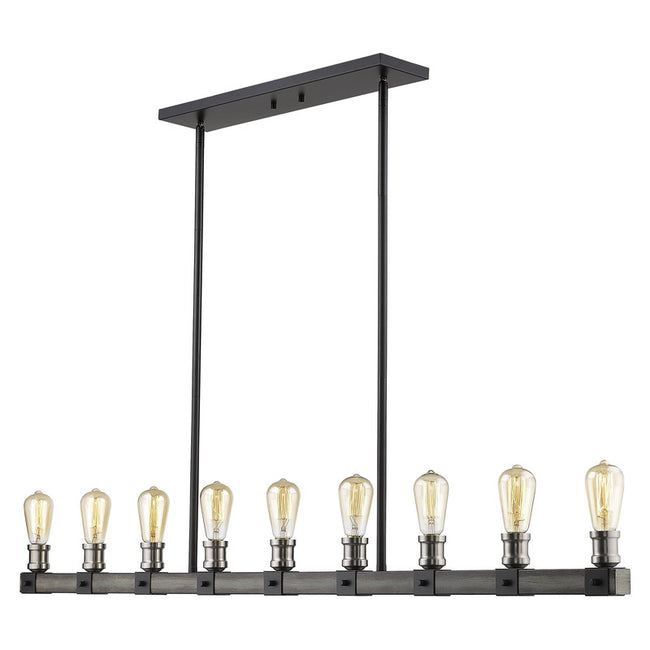 Z-Lite 472-9L - Kirkland 9 Light 56" Chandelier