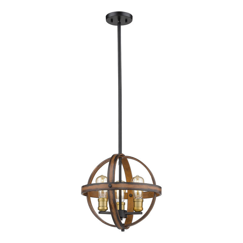 Z-Lite 472B14 - Kirkland 3 Light 14" Pendant