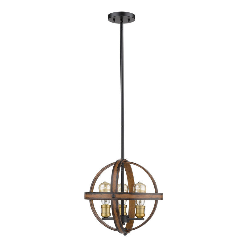 Z-Lite 472B14 - Kirkland 3 Light 14" Pendant