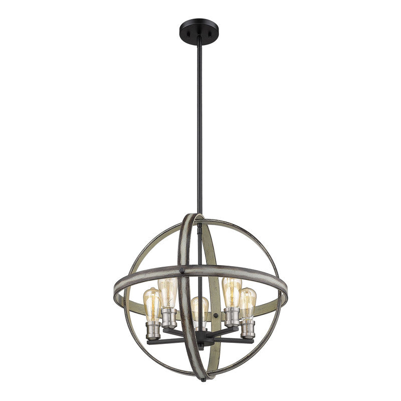 Z-Lite 472B20 - Kirkland 5 Light 20" Pendant