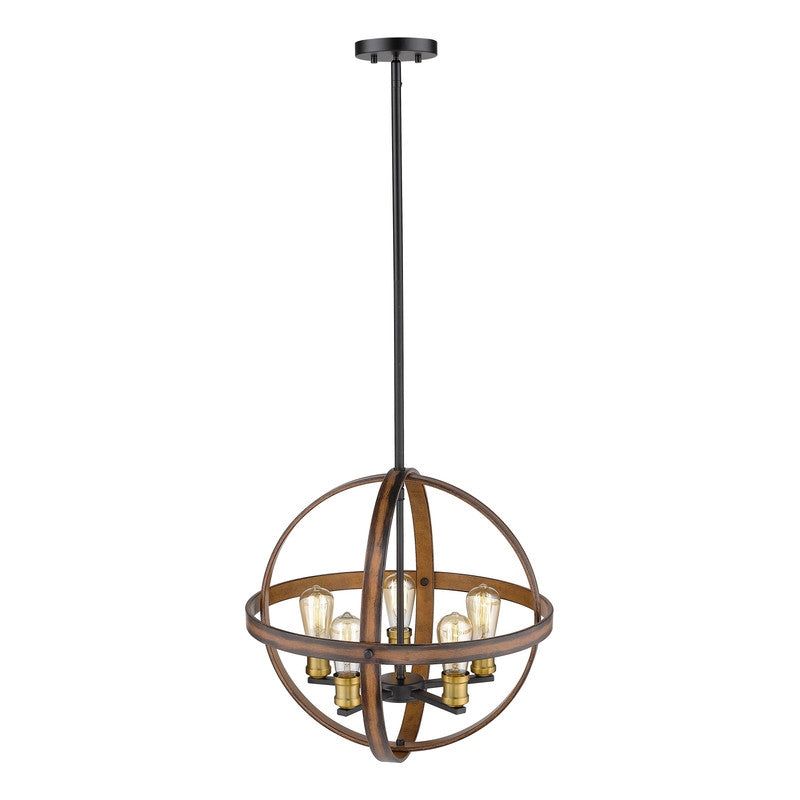 Z-Lite 472B20 - Kirkland 5 Light 20" Pendant