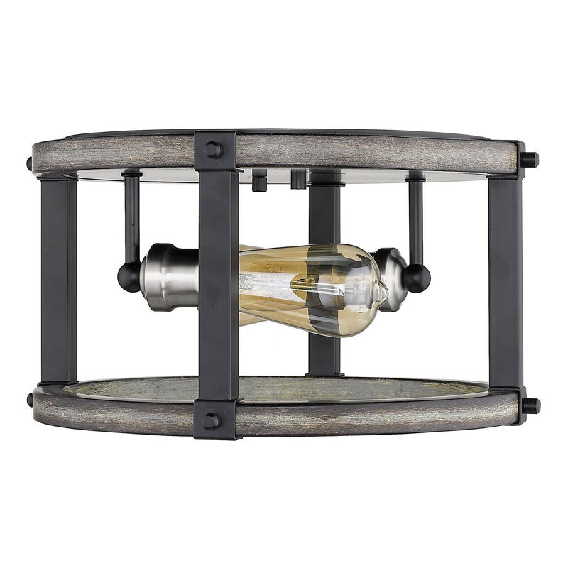 Z-Lite 472F2R - Kirkland 2 Light 13" Flush Mount