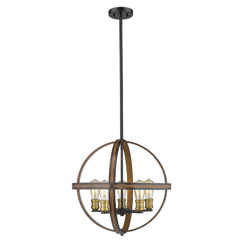 Z-Lite 472B20 - Kirkland 5 Light 20" Pendant
