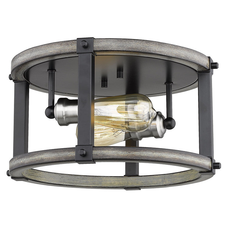 Z-Lite 472F2R - Kirkland 2 Light 13" Flush Mount