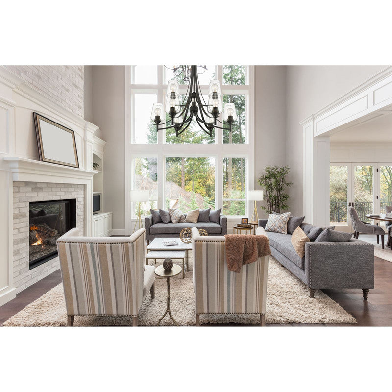 Z-Lite 473-9 - Joliet 9 Light 31" Chandelier