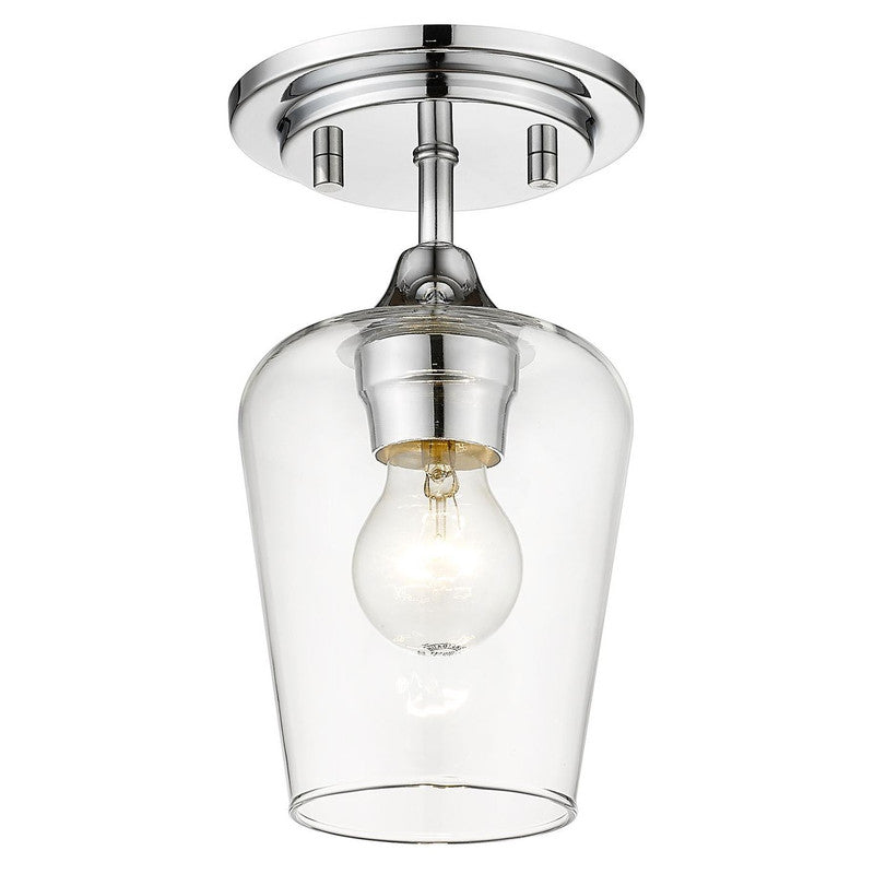 Z-Lite 473F1 - Joliet 1 Light 6" Flush Mount