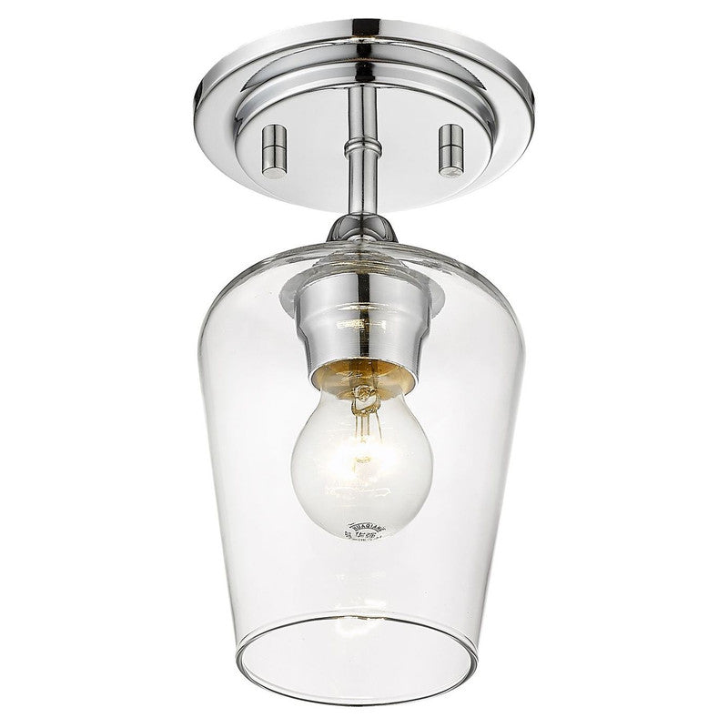 Z-Lite 473F1 - Joliet 1 Light 6" Flush Mount