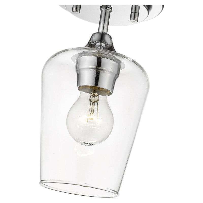 Z-Lite 473F1 - Joliet 1 Light 6" Flush Mount