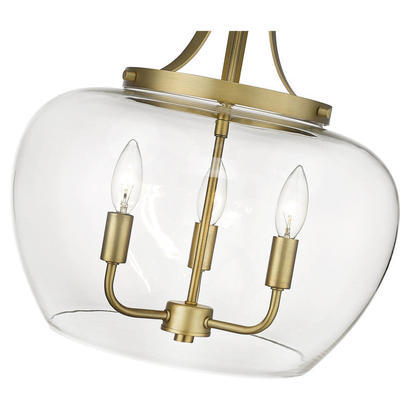 Z-Lite 473P16 - Joliet 3 Light 16" Pendant