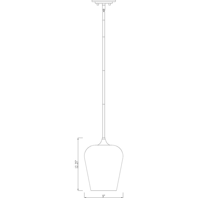 Z-Lite 473P9 - Joliet 1 Light 9" Pendant