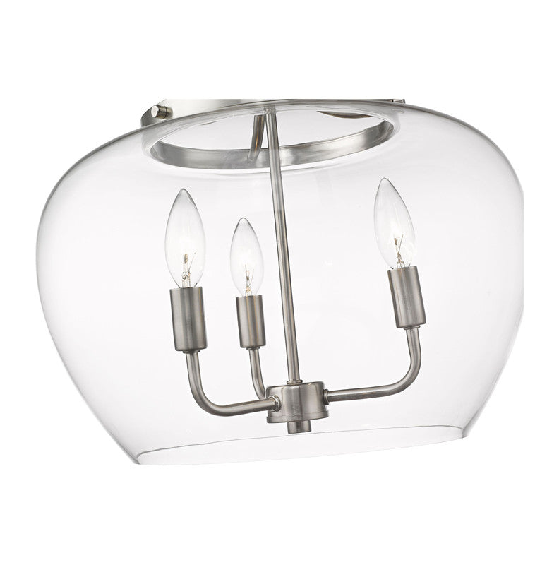 Z-Lite 473SF - Joliet 3 Light 16" Flush Mount