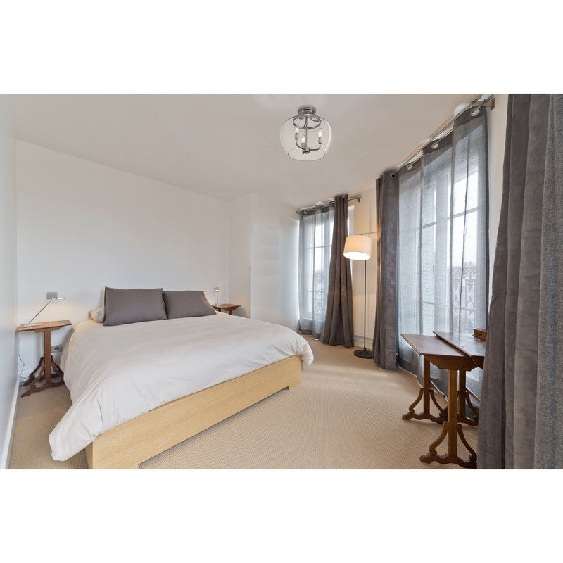 Z-Lite 473SF - Joliet 3 Light 16" Flush Mount