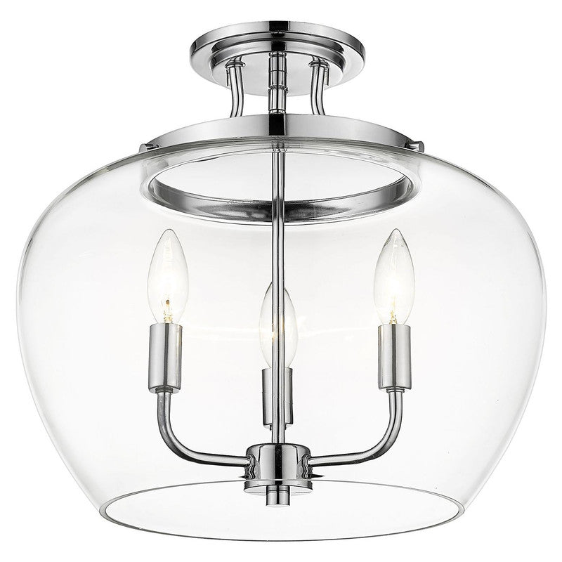 Z-Lite 473SF - Joliet 3 Light 16" Flush Mount