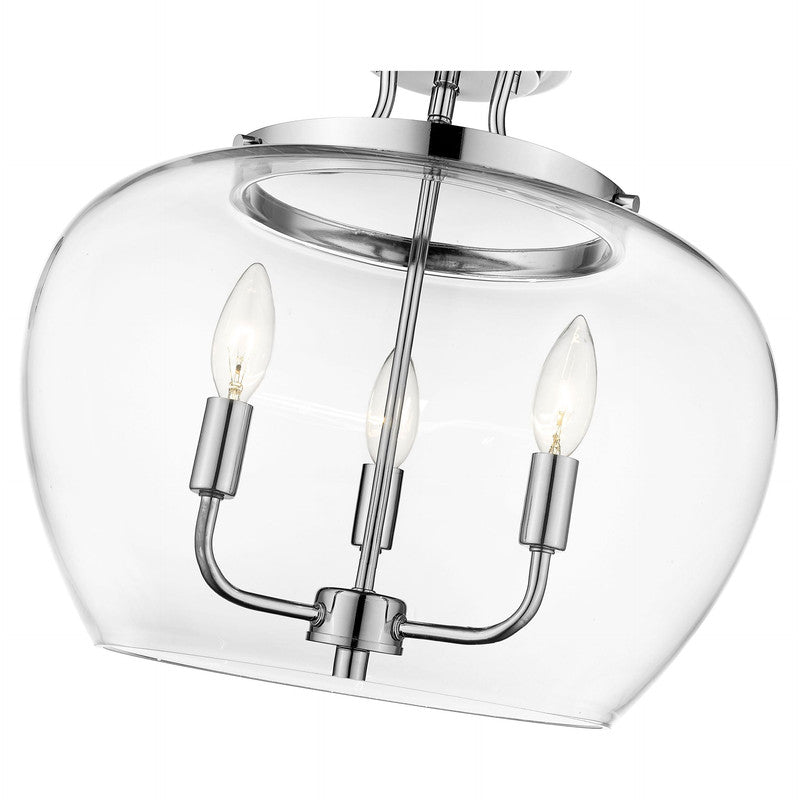 Z-Lite 473SF - Joliet 3 Light 16" Flush Mount