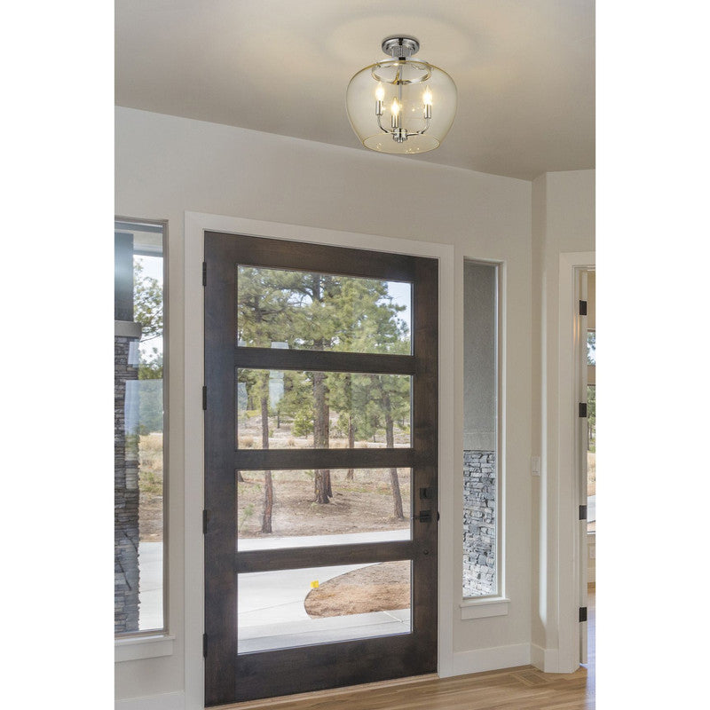 Z-Lite 473SF - Joliet 3 Light 16" Flush Mount