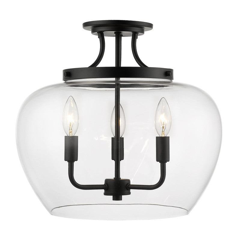 Z-Lite 473SF - Joliet 3 Light 16" Flush Mount