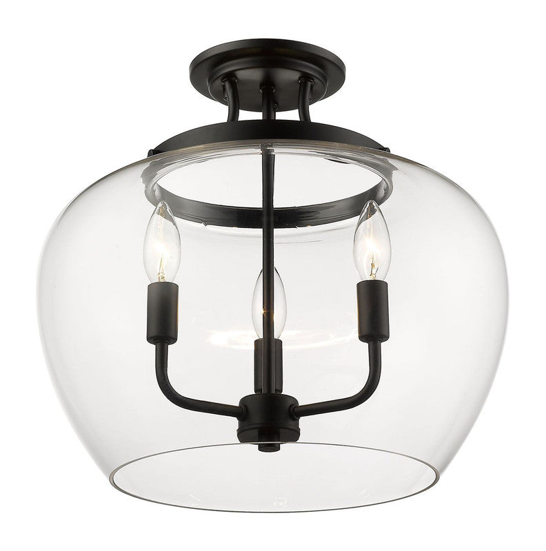 Z-Lite 473SF - Joliet 3 Light 16" Flush Mount