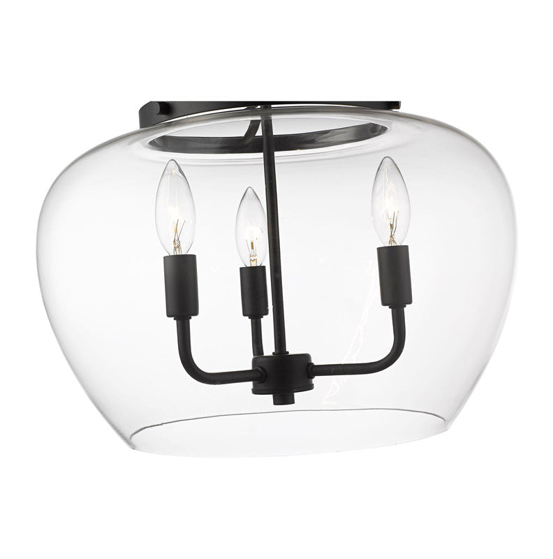 Z-Lite 473SF - Joliet 3 Light 16" Flush Mount