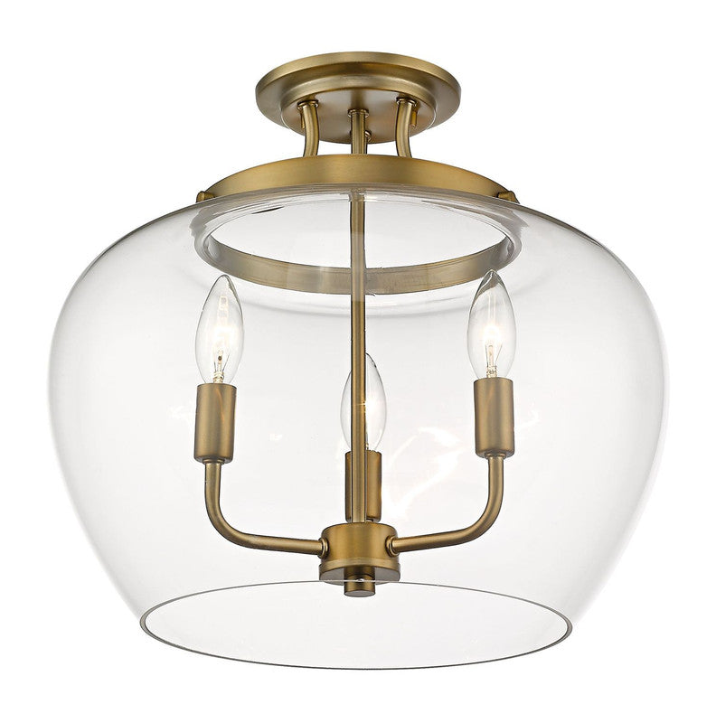 Z-Lite 473SF - Joliet 3 Light 16" Flush Mount