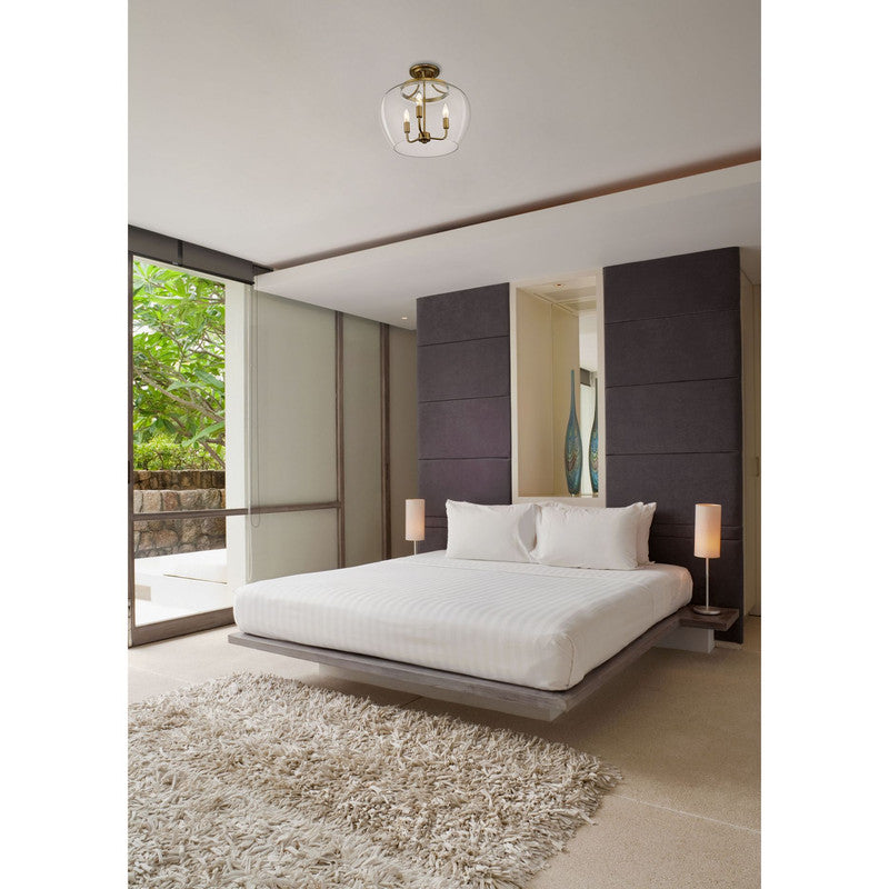 Z-Lite 473SF - Joliet 3 Light 16" Flush Mount