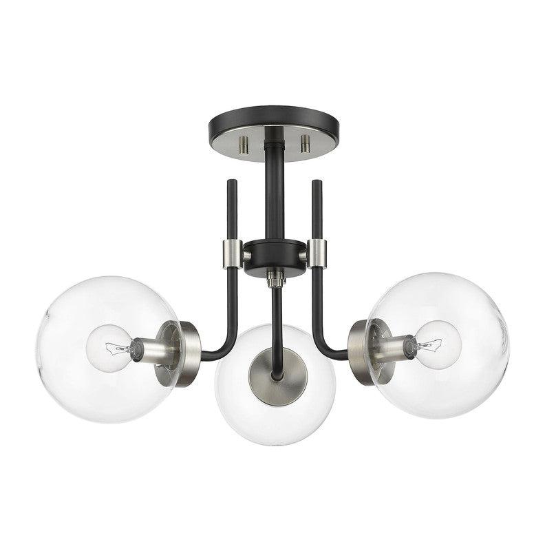 Z-Lite 477-3SF - Parsons 3 Light 22" Flush Mount