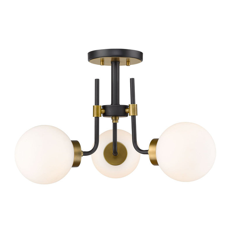 Z-Lite 477-3SF - Parsons 3 Light 22" Flush Mount