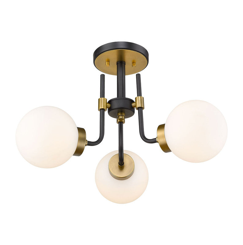 Z-Lite 477-3SF - Parsons 3 Light 22" Flush Mount