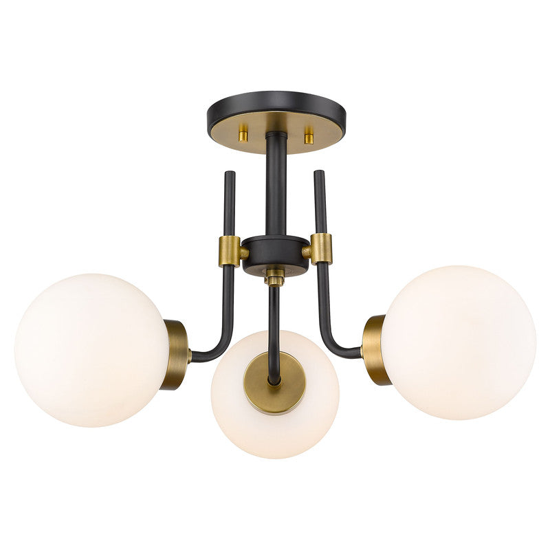 Z-Lite 477-3SF - Parsons 3 Light 22" Flush Mount