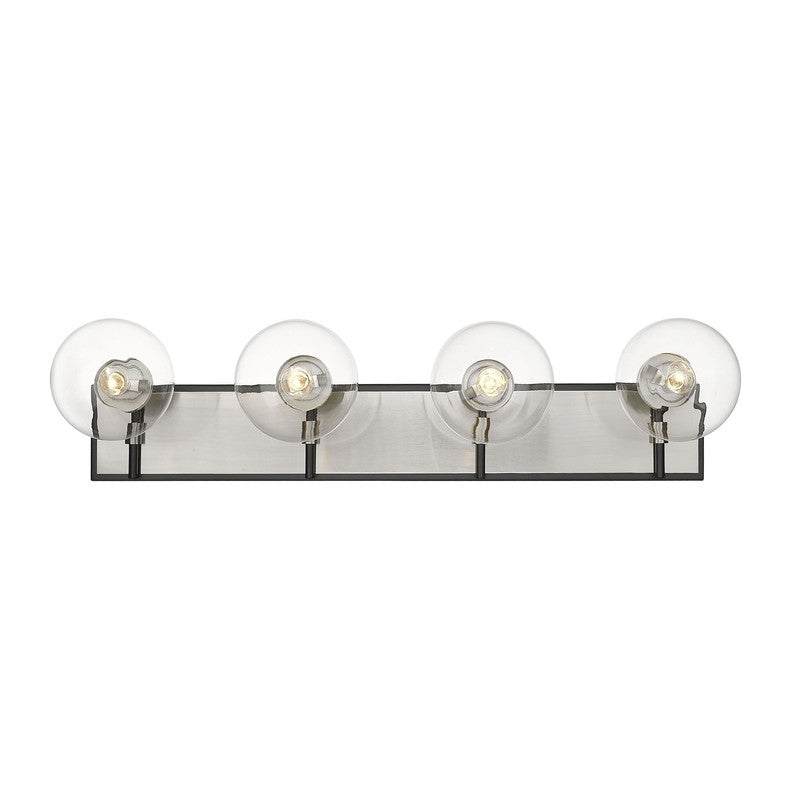 Z-Lite 477-4V - Parsons 4 Light 33" Vanity Light