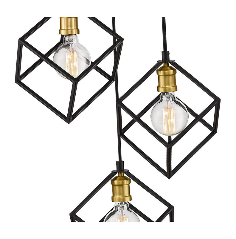 Z-Lite 478-3 - Vertical 3 Light 18" Pendant