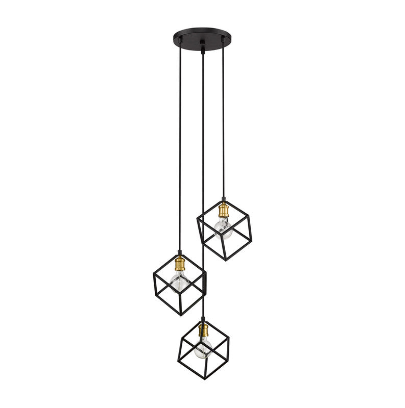 Z-Lite 478-3 - Vertical 3 Light 18" Pendant