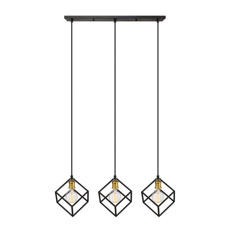 Z-Lite 478-3L - Vertical 3 Light 34" Chandelier