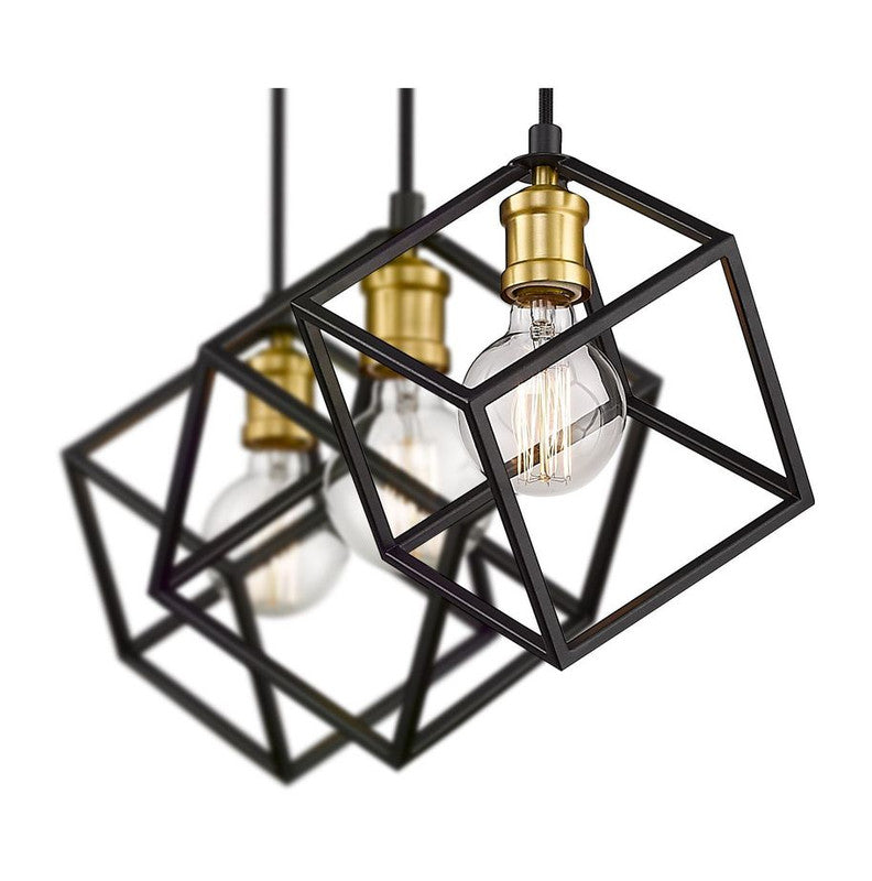 Z-Lite 478-3L - Vertical 3 Light 34" Chandelier