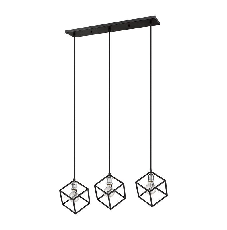 Z-Lite 478-3L - Vertical 3 Light 34" Chandelier