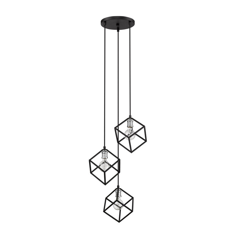 Z-Lite 478-3 - Vertical 3 Light 18" Pendant