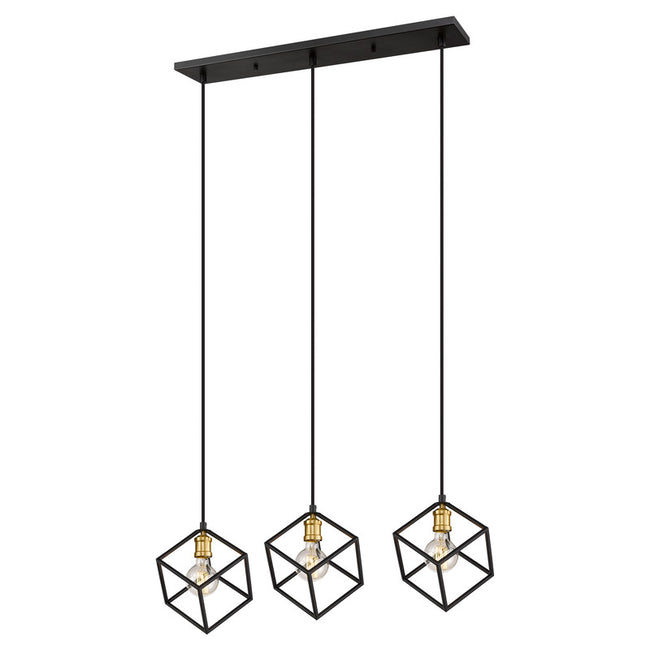 Z-Lite 478-3L - Vertical 3 Light 34" Chandelier