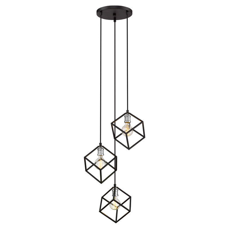 Z-Lite 478-3 - Vertical 3 Light 18" Pendant