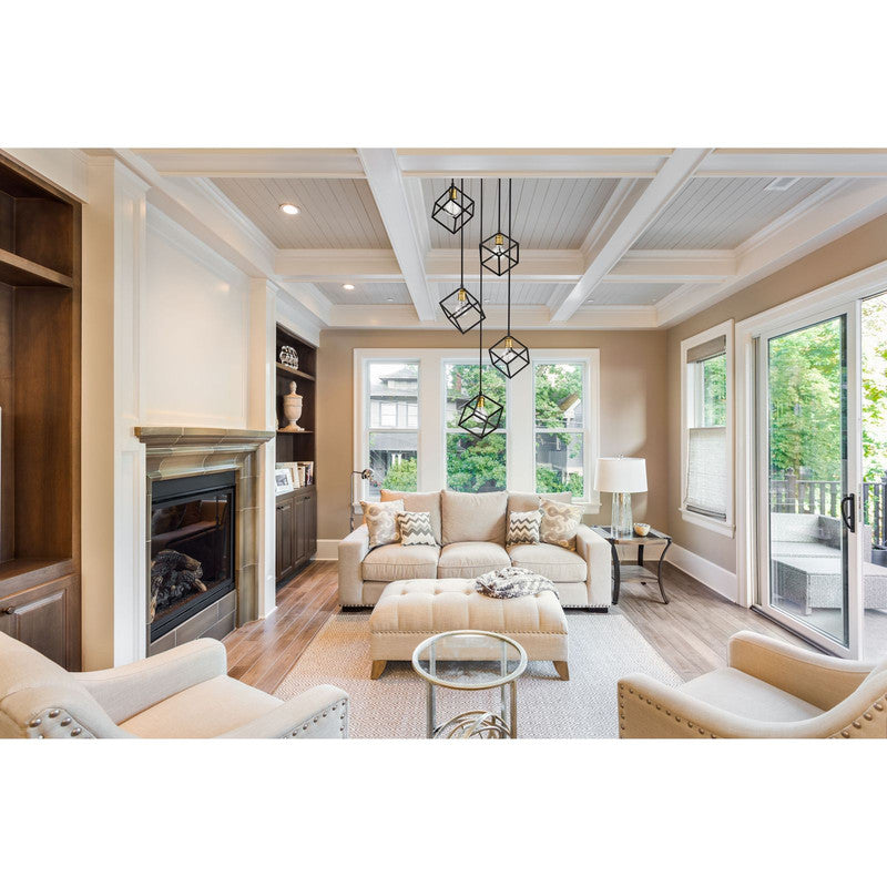 Z-Lite 478-5 - Vertical 5 Light 21" Pendant