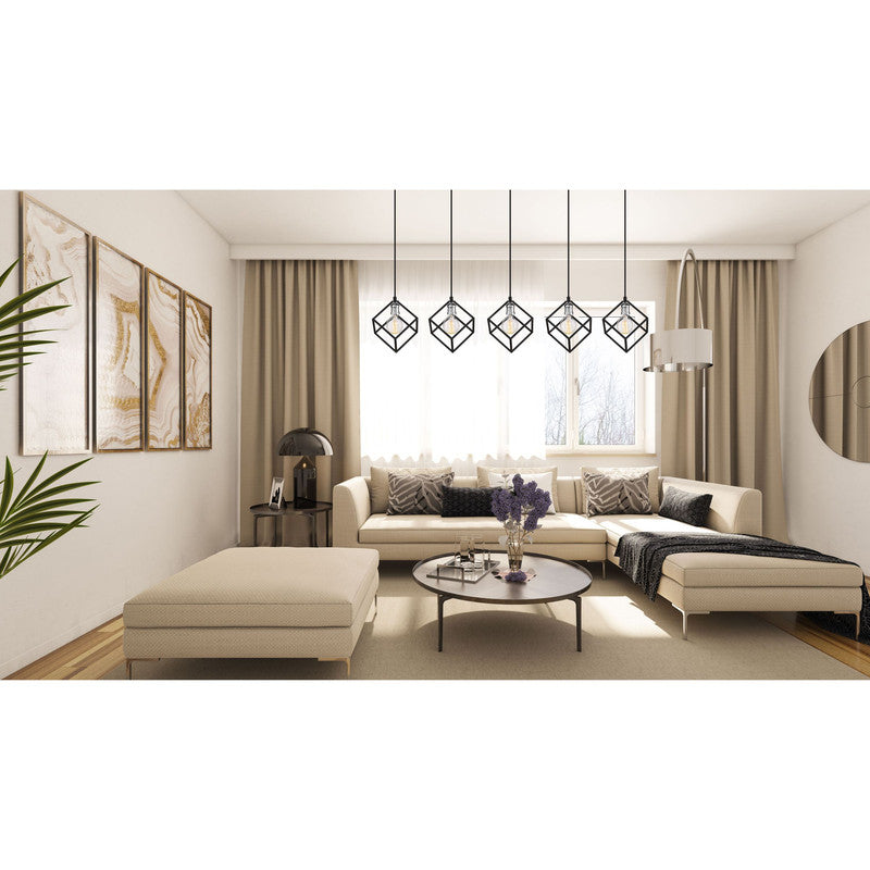 Z-Lite 478-5 - Vertical 5 Light 21" Pendant