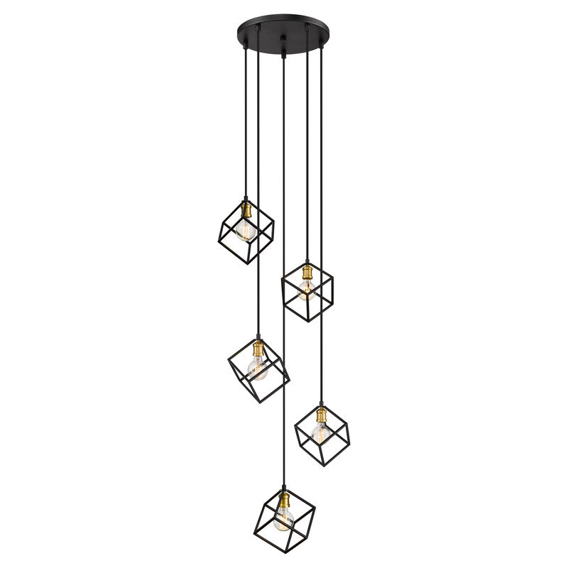 Z-Lite 478-5 - Vertical 5 Light 21" Pendant