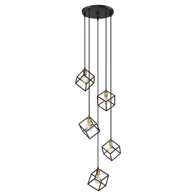Z-Lite 478-5 - Vertical 5 Light 21" Pendant