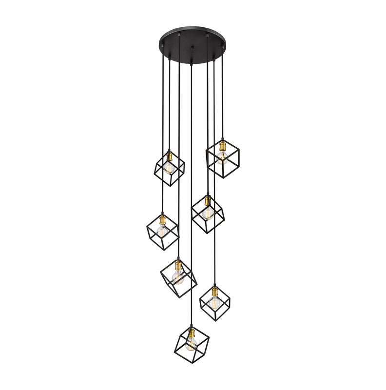 Z-Lite 478-7 - Vertical 7 Light 24" Pendant