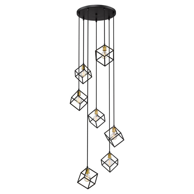 Z-Lite 478-7 - Vertical 7 Light 24" Pendant