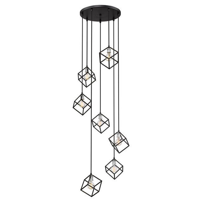 Z-Lite 478-7 - Vertical 7 Light 24" Pendant
