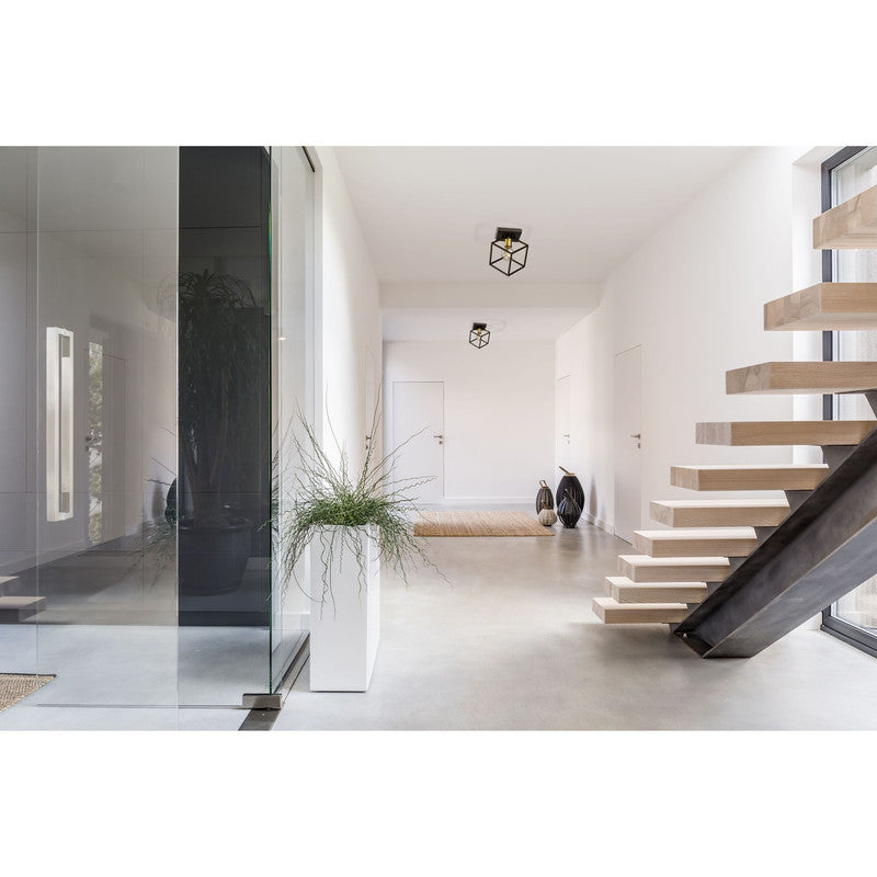 Z-Lite 478F - Vertical 1 Light 10" Flush Mount